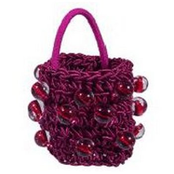 Evita Peroni - Abbie Pony Wrap - Rouge (1)